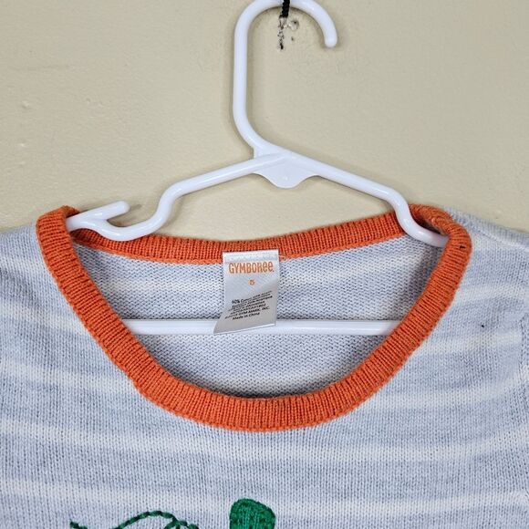 Gymboree Kids Pumpkin Knit Sweater Dress size 5 - Picture 4 of 6